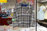 韩国专柜正品代购CHEEK童装正品2016秋男女童儿童纯棉衬衣