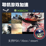 PS4 XBOX联机加速器 UDP转发 PS3 PSN Xbox Steam Origin Uplay