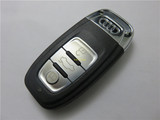 特价包邮三键奥迪A4L A6L Q5A5汽车智能卡遥控器钥匙替换更换外壳