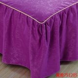 纯色简约韩式公主1.5 1.8 2.0m米床罩单件床裙三件套席梦思保护套