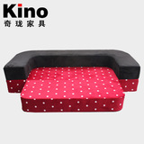 新款特大号时尚高档布艺宜家日式多功能折叠双人榻榻米个性沙发床