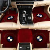 宝马5系7系3系GT523专用毯垫X1 X3 X4 X5 X6水洗澳洲羊毛汽车脚垫