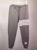 [现货] Thom Browne TB 16ss 新款灰色针织白条运动裤卫裤休闲裤