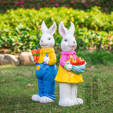 花园庭院幼儿园装饰户外园林雕塑摆设童话人物兔子卡通摆件工艺品