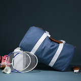 圆筒运动包男健身包女训练足球包帆布旅行包手提行李袋单肩旅游包