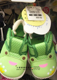 包邮日本代购西松屋迪士尼小青蛙软底带响宝宝凉鞋 2016新款