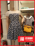 特价1折代购 ELAND衣恋女装 专柜正品 蕾丝拼接连衣裙 EEOW32402C