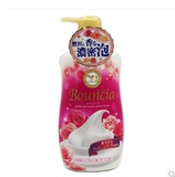日本进口COW牛乳石碱沐浴露乳550ml牛牌玫瑰味
