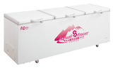 奥华立SA/BD-1000卧式顶盖门转换型冷冻冷藏冰柜冷柜单温三门铜管