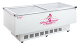 奥华立SD-18转换型冷藏冷冻陈列冻肉柜双机单温展示柜 1.8米岛柜