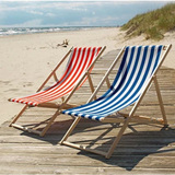 16新款红蓝白条纹海滩椅道具凳椅影楼婚纱摄影主题内外景拍摄道具