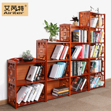 品牌特卖2016SG-02书柜简易实木儿童置物架落地学生自由组合书架