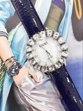 香港GUKI 施华洛世奇 防水石英女表 2015秋冬新款送礼手表