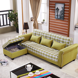 可折叠沙发床1.8米布艺拆洗单双人小户型厅田园1.5两用客厅两用床