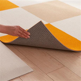 日本进口日毯毛绒拼接地毯正方形 免胶 不打卷打滑 加厚防磕碰