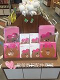 杭州现货 韩国LINE代购 可妮布朗莎莉詹姆士 鼠标垫鼠标垫 可爱