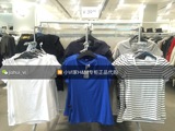 HM H＆M专柜正品代购 女装DIVIDED系列棉质弹力圆领短袖T恤上衣