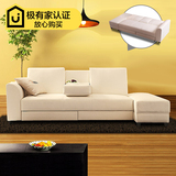 瑞信家具 PU皮多功能 沙发床 可折叠 单人双人1.5米小户型沙发