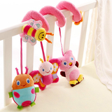 韩国床铃正品男女宝宝玩具床绕 婴儿小床上挂件车绕床绕音乐0-2岁