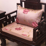 中式刺绣罗汉床古典红木实木沙发坐垫椅垫座定做加厚海绵飘窗垫