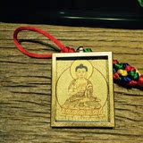 三颐堂唐卡画喇嘛手绘彩天然染料释迦牟尼佛随身小唐卡小扎卡