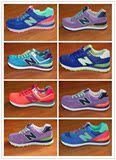 新款韩版N字鞋574珊瑚礁薄荷绿女鞋休闲运动鞋学生旅游鞋跑步潮鞋