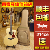 南京正品行货 美国泰勒Taylor 214CE ES2单板电箱民谣吉他