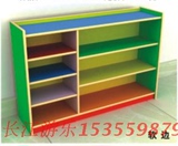 幼儿园木质木制组合书柜 儿童防火板储物柜 积木玩具收拾架柜子