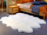 澳洲纯羊毛地毯客厅卧室地垫整张羊皮床毯床垫羊毛床褥皮毛一体
