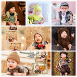 儿童摄影服装出租 宝宝拍照衣服 满月百天摄影造型 男宝宝造型