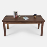 木木工厂黑 胡桃木 书桌 餐桌 工作台 实木餐桌
