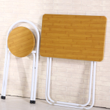 简易可折叠餐桌椅儿童写字桌椅小户型家用便携式可折叠桌椅组合