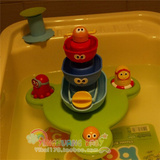 zhitongbaby婴幼儿宝宝戏水叠叠乐喷泉花洒浮船儿童电动洗澡玩具