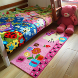 儿童房卧室地毯床边可爱床前毯可机洗卡通厨房长条地垫脚垫定制