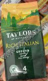 英国进口 Taylors Rich Italian Ground Coffee 咖啡227克