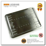*㊣香港域堡304不锈钢水槽专配 不锈钢沥水篮 沥水板K-GS-203-C