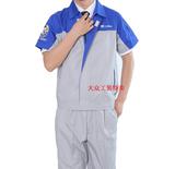 北京现代4s店工作服汽车售后维修车间短袖套装工服套装修理服工装