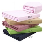 纯色纯棉床罩缎条单双人床垫保护套0.9 1.8 2 2.2 2.3 1.35米床笠