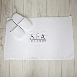 松树林 五星级酒店SPA大地垫纯棉加厚吸水地巾浴室卫生间防滑垫子