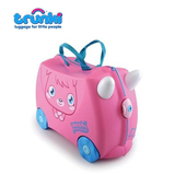 英国Trunki 儿童可坐储物行李箱 宝宝拖箱 儿童拉杆箱储物箱玩具