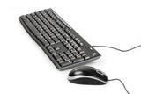 背光包邮Logitech/罗技MK200多媒体有线键鼠套装有线键盘鼠标套装