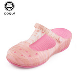 2014新款coqui酷趣洞洞鞋花园鞋女式凉鞋夏季防滑透气套脚