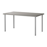 重庆宜家家居IKEA代购利蒙/阿迪斯桌子简约办公桌书可调节支腿