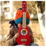 出口法国品牌 木质小吉他 21 吉他 儿童吉它 6线 钢丝线