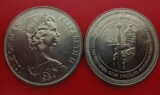 【欧洲】英国马恩岛 第30届联邦会议 外国纪念币 硬币 1克朗