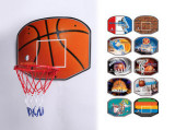 成人儿童篮球架 杰之80309C大号挂式篮板篮球框篮圈 运动健身用品