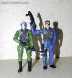 UNIMAX出品军事 兵人关节可动人偶模型 玩具