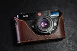 Funper纯手工 Leica 俫卡M8 M9 M9P真皮相机皮套