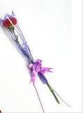 上海鲜花批发 教师节母亲节用花玫瑰康乃馨单支包装20支/扎一扎起