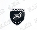 正品ETIE HAMANN哈曼超薄金属盾标宝马奔驰奥迪改装车贴车标标志